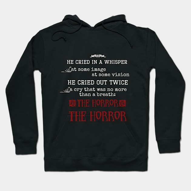 The Horror Hoodie by blackroserelicsshop@gmail.com